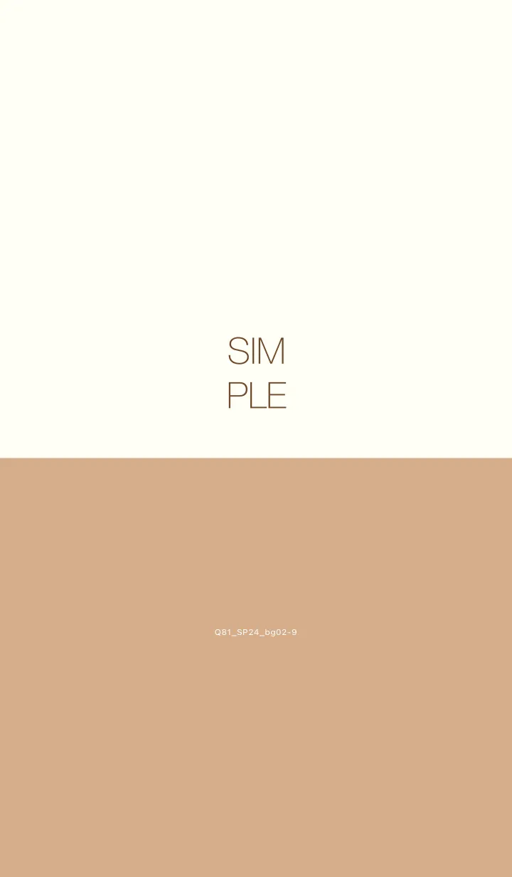 [LINE着せ替え] Q81_24_ベージュ2-9の画像1