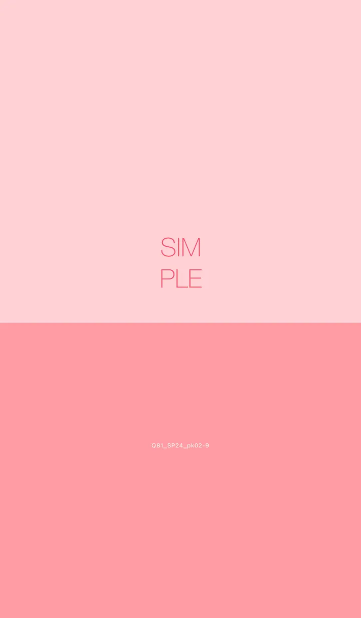 [LINE着せ替え] Q81_24_ピンク2-9の画像1