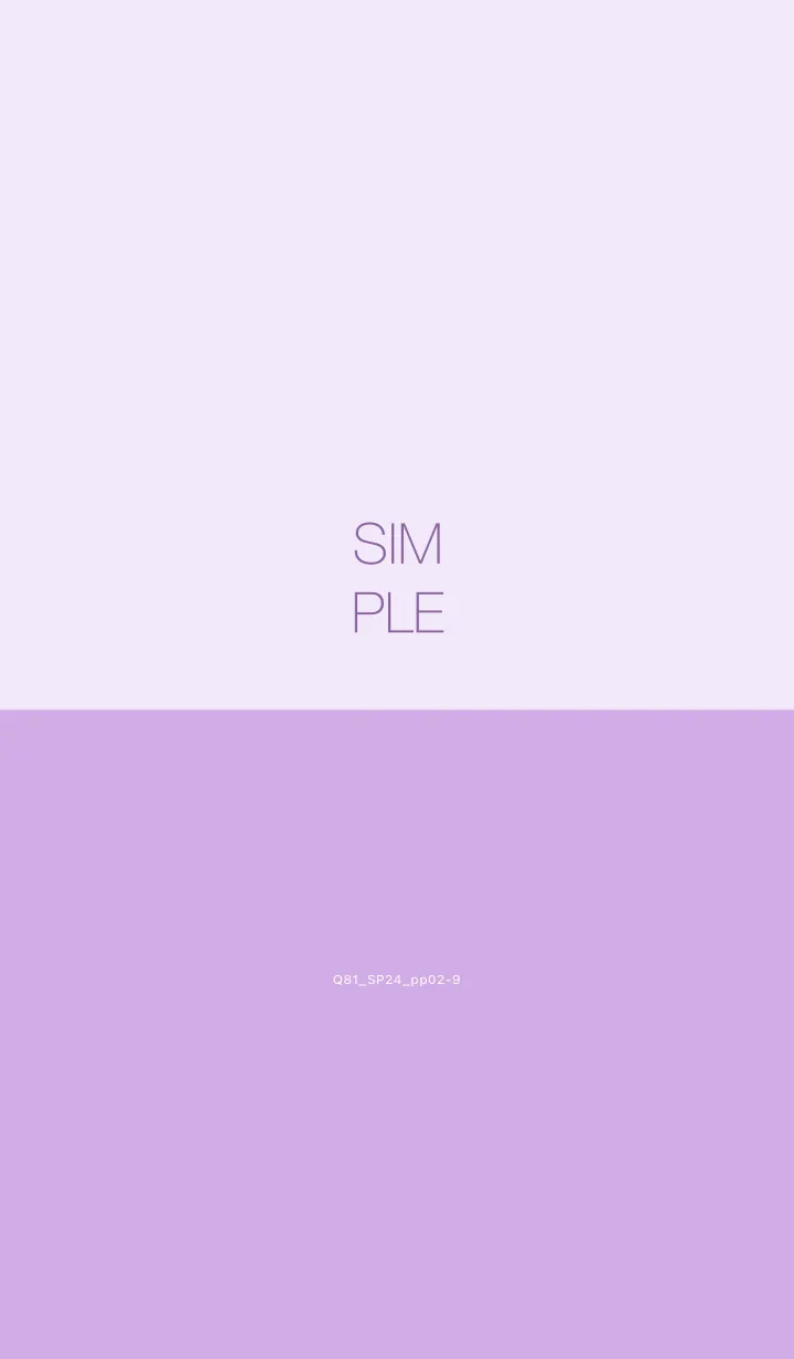 [LINE着せ替え] Q81_24_パープル2-9の画像1