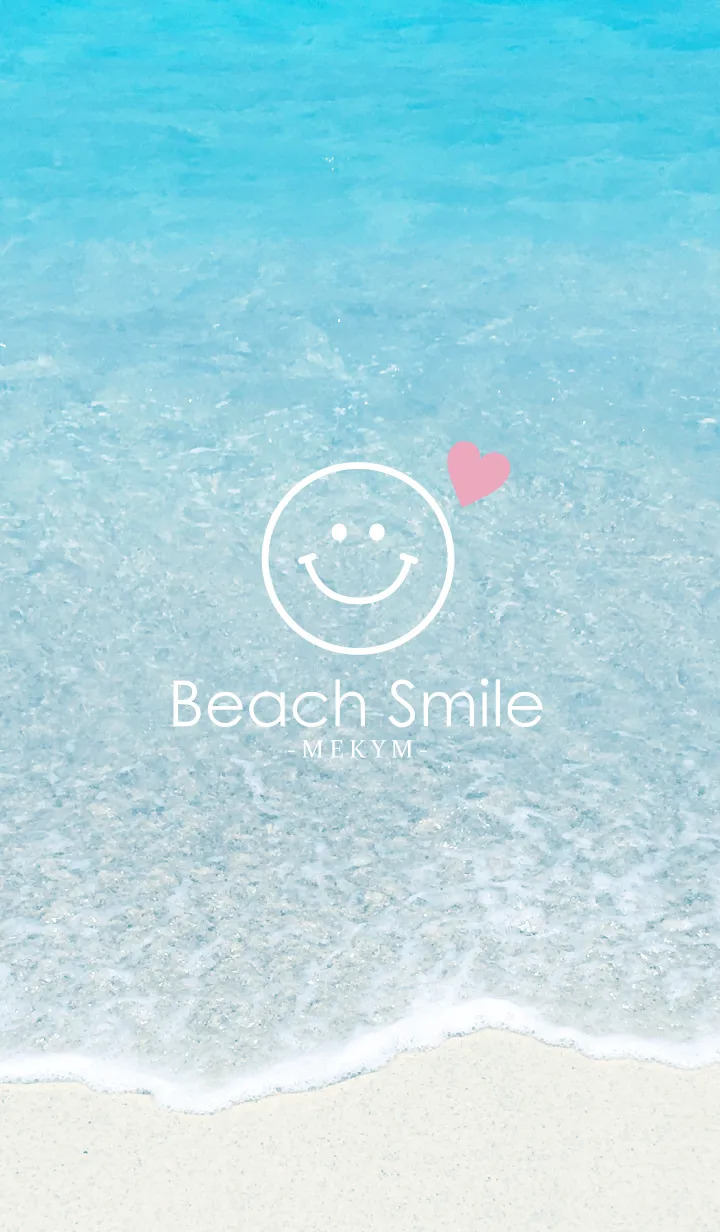 [LINE着せ替え] Beach Smile-LOVE 9の画像1