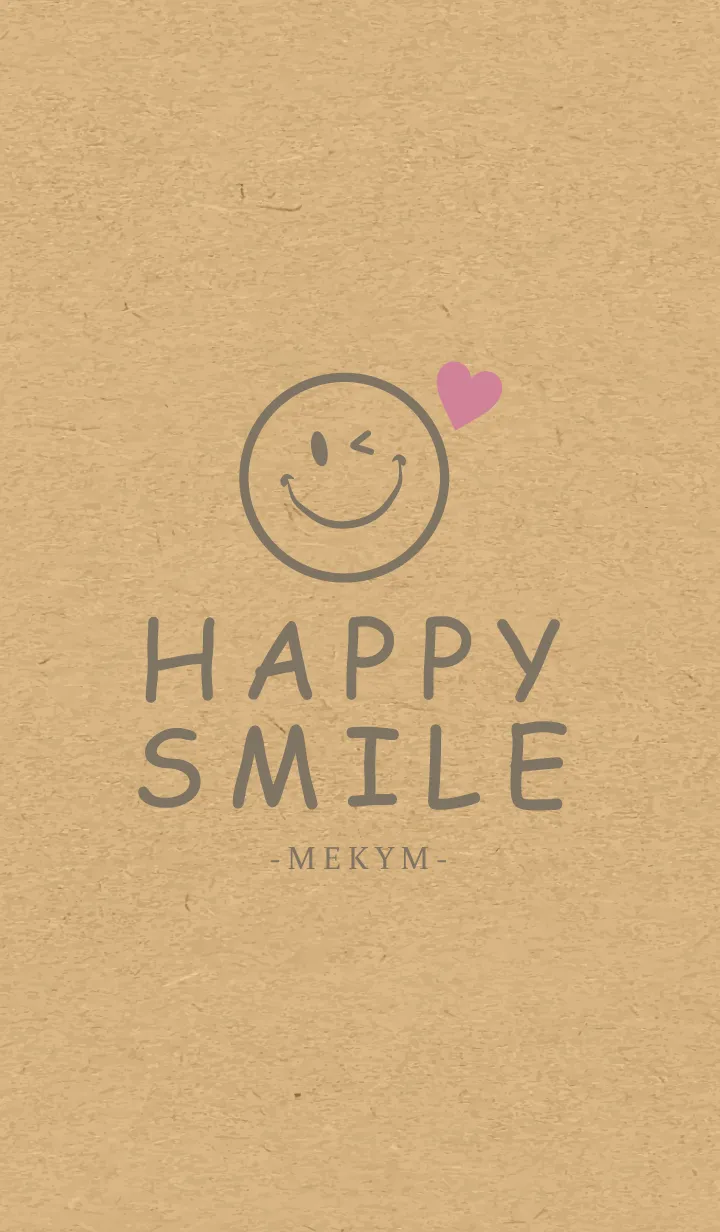 HAPPY SMILE KRAFT-LOVE- 37の着せ替えメイン画像