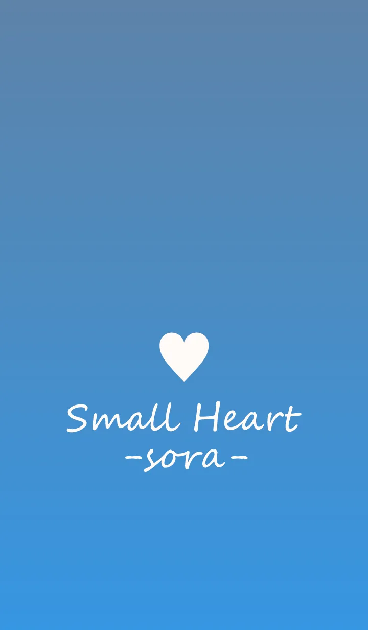 [LINE着せ替え] Small Heart *SORA 10*の画像1