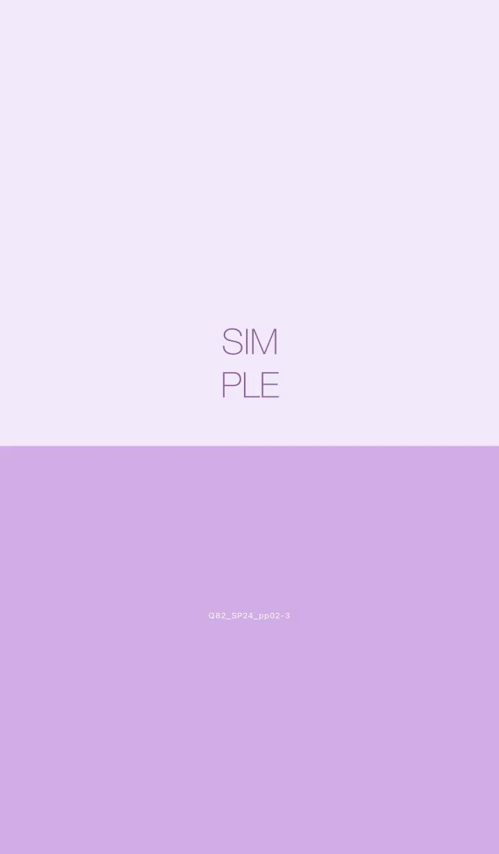 [LINE着せ替え] Q82_24_パープル2-3の画像1