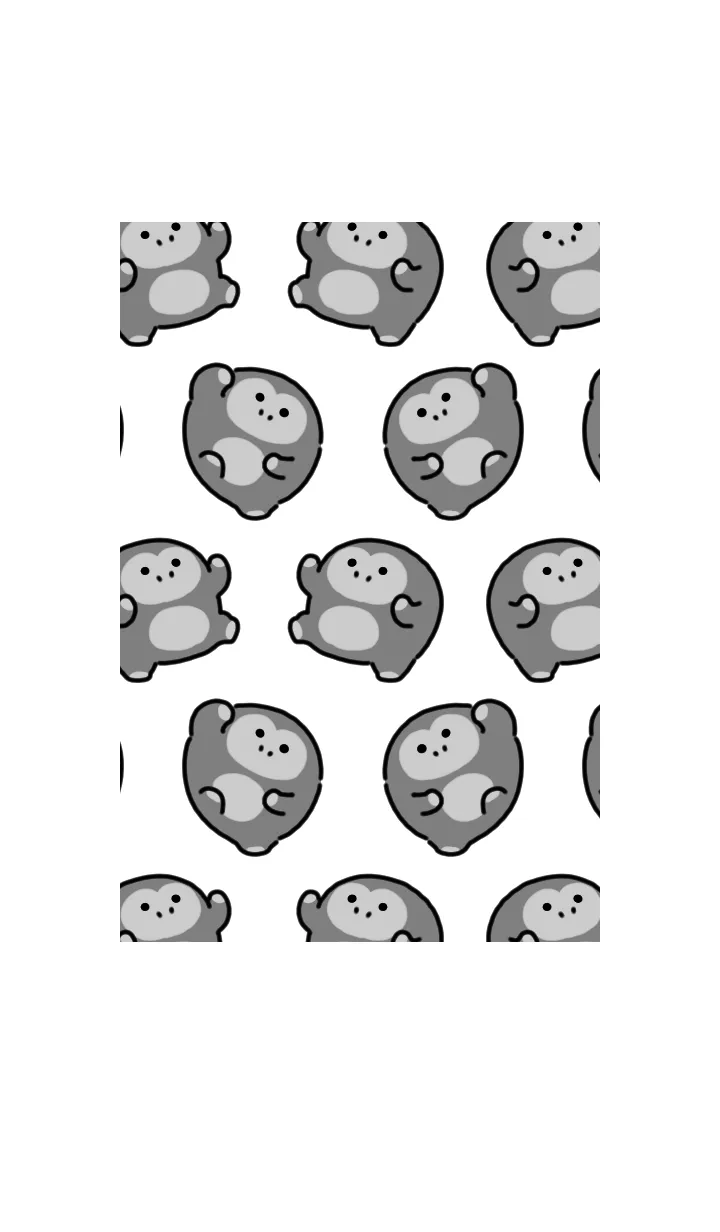 ごりごりゴリラの着せかえの着せ替えメイン画像