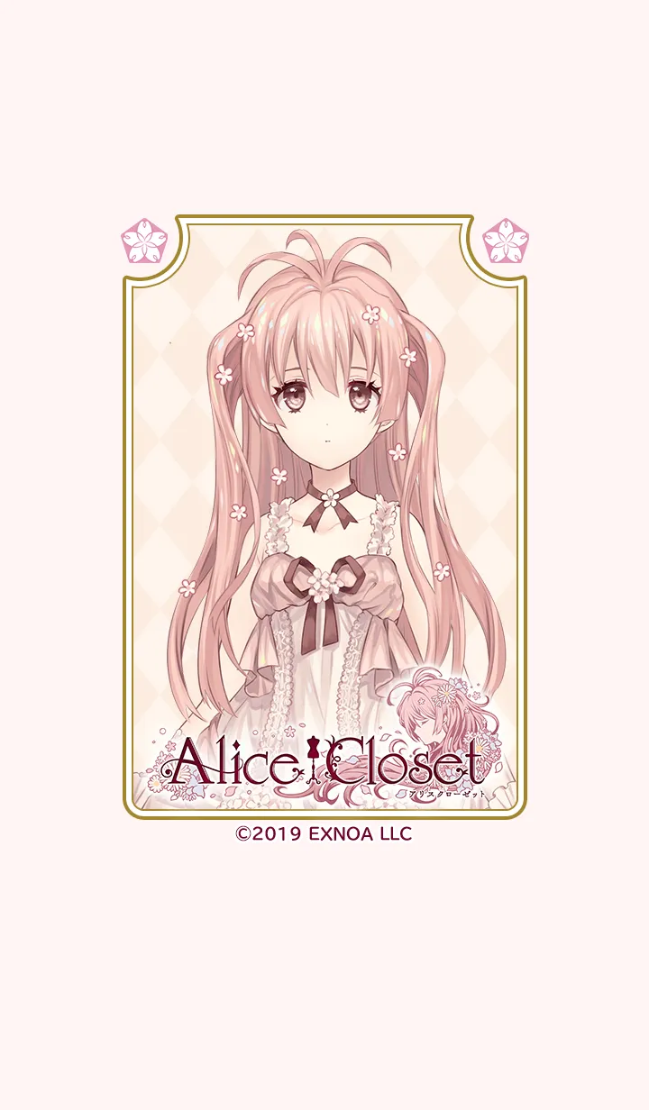 [LINE着せ替え] Alice Closet サクラver.の画像1