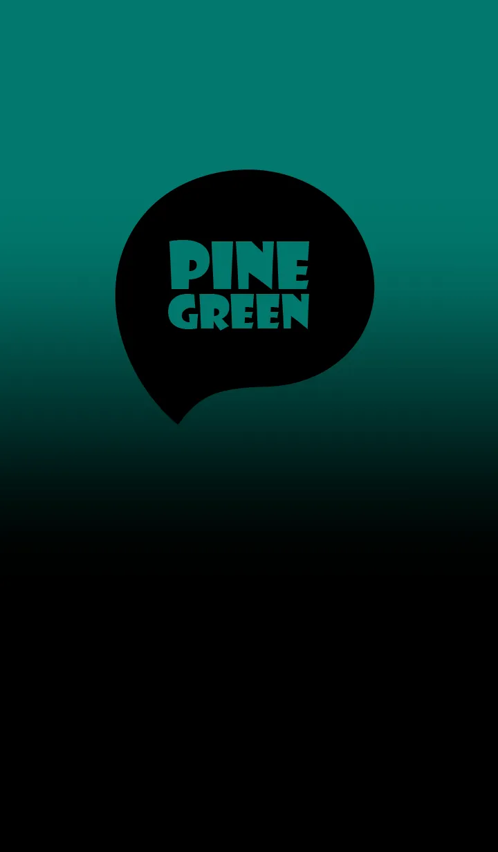 [LINE着せ替え] Black & Pine Green Theme Vr.12 (JP)の画像1