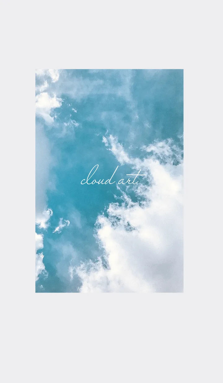 [LINE着せ替え] cloud art_03の画像1