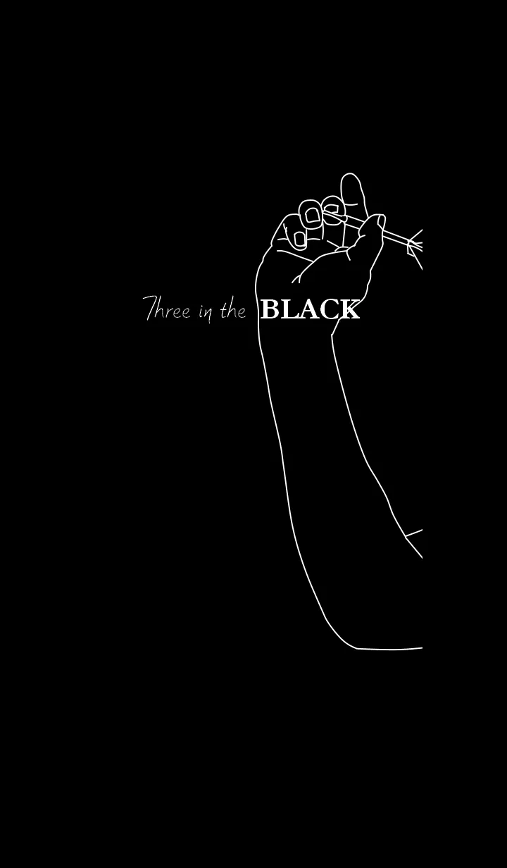 [LINE着せ替え] Three in the BLACKの画像1