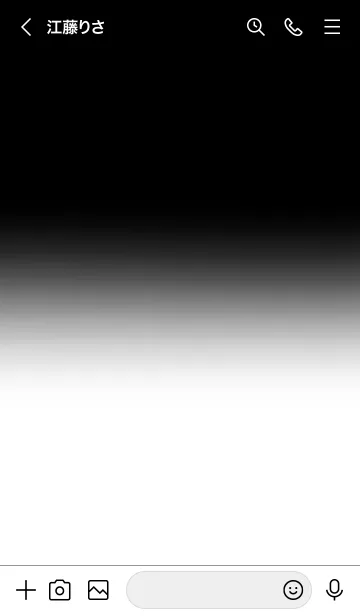 [LINE着せ替え] White Into The Black Theme Vr.6 (JP)の画像3