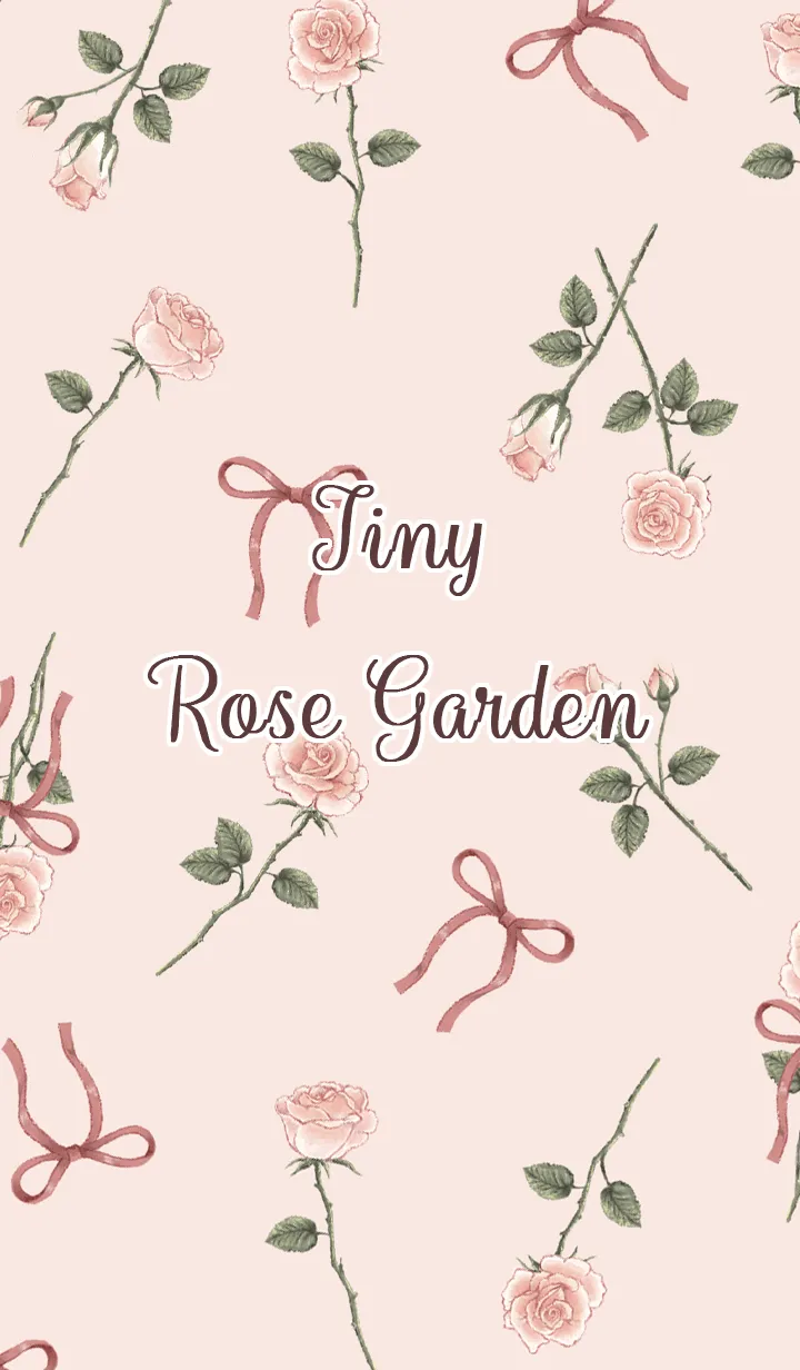 [LINE着せ替え] Tiny Rose Gardenの画像1