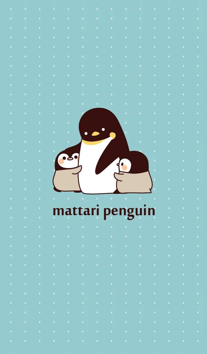 [LINE着せ替え] まったりペンギンの画像1