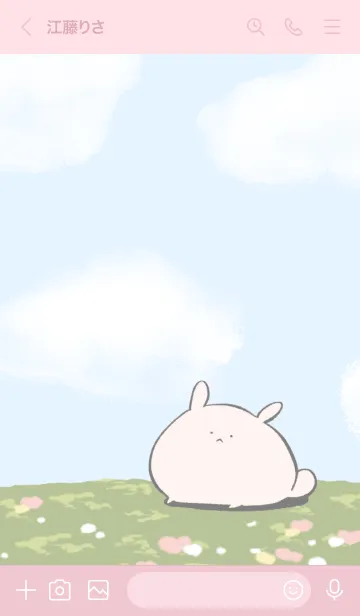 [LINE着せ替え] にわうさぎ 着せかえの画像3