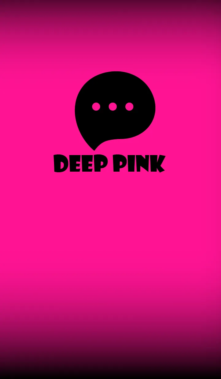 [LINE着せ替え] Deep Pink And Black V.2 (JP)の画像1