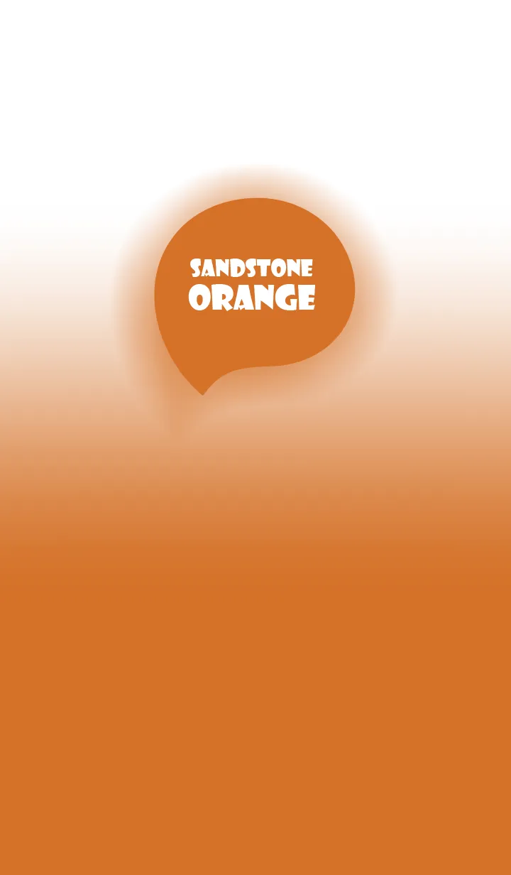 [LINE着せ替え] Sandstone Orange & White Theme V.1 (JP)の画像1