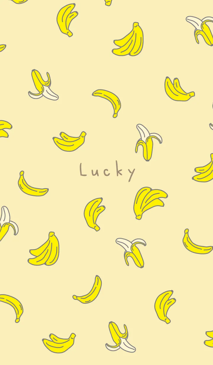 [LINE着せ替え] バナナ柄10の画像1
