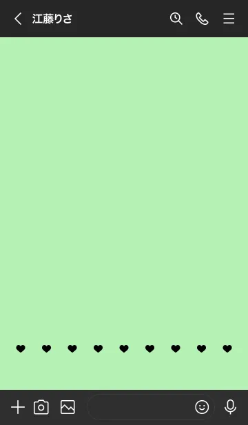 [LINE着せ替え] ねことハート(pastel:05)の画像3