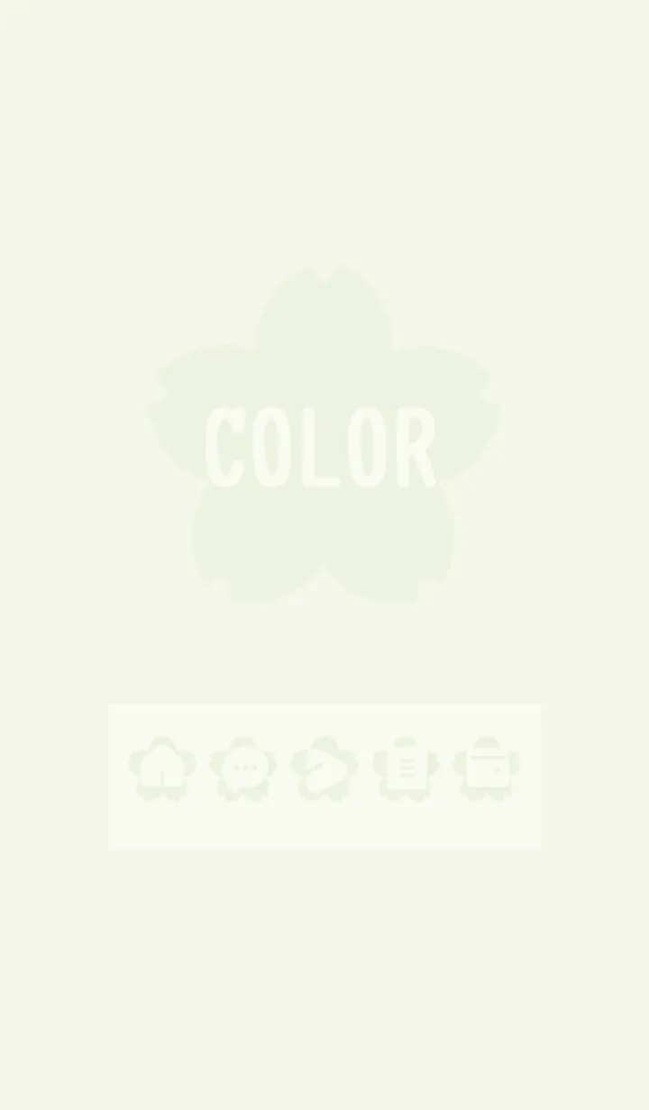 green color E03の着せ替えメイン画像
