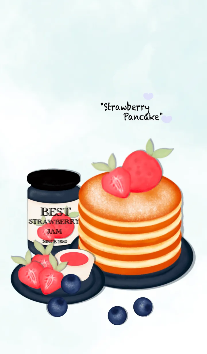 [LINE着せ替え] My strawberry pancake 3の画像1