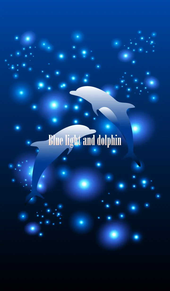 [LINE着せ替え] dolphin and Blue light 2の画像1