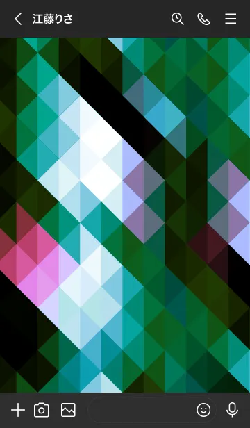 [LINE着せ替え] ジオメトリック 254の画像3