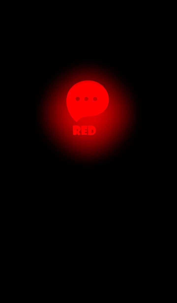 [LINE着せ替え] Red Light Theme V2 (JP)の画像1