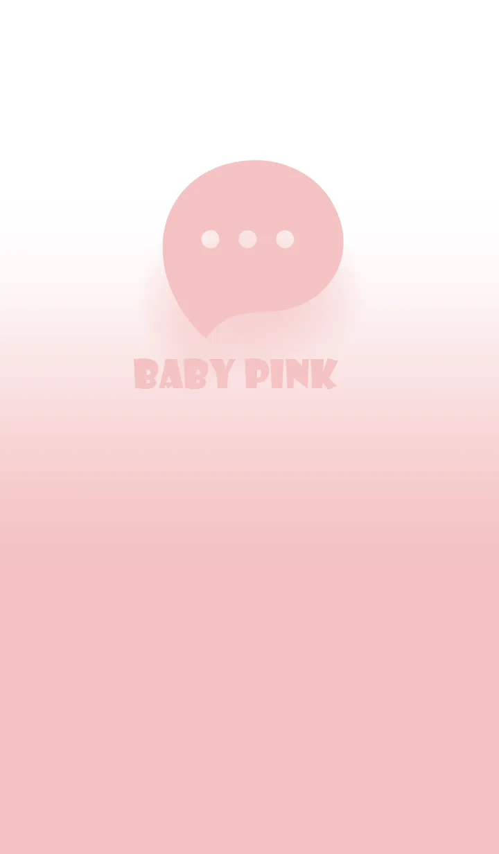 [LINE着せ替え] Baby Pink & White Theme V.2 (JP)の画像1