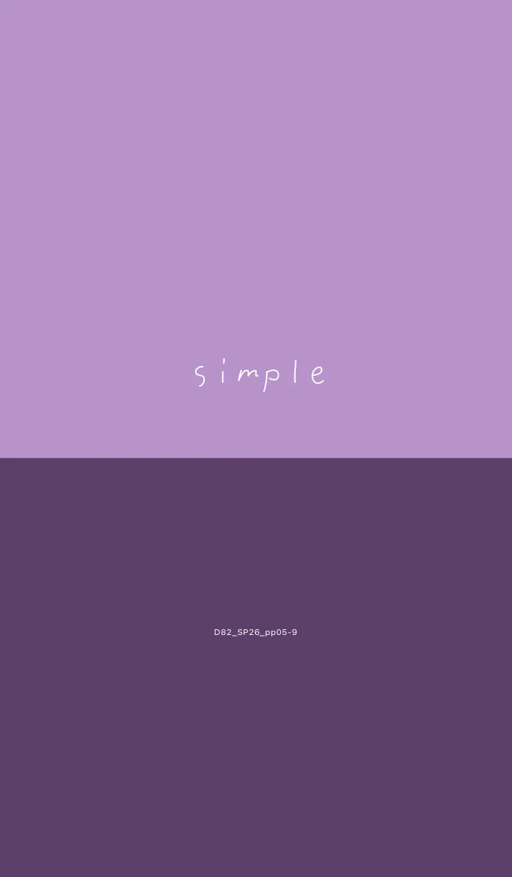 [LINE着せ替え] D82_26_パープル5-9の画像1