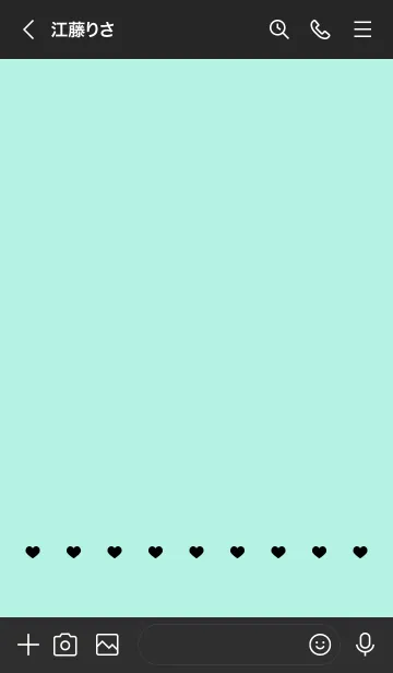 [LINE着せ替え] ねことハート(pastel:06)の画像3