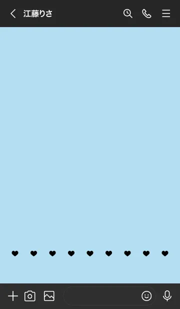 [LINE着せ替え] ねことハート(pastel:07)の画像3