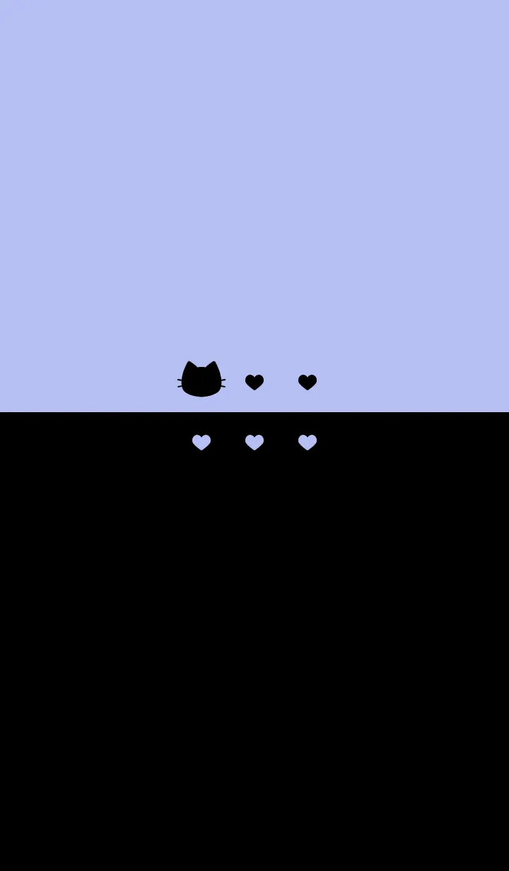 [LINE着せ替え] ねことハート(pastel:08)の画像1