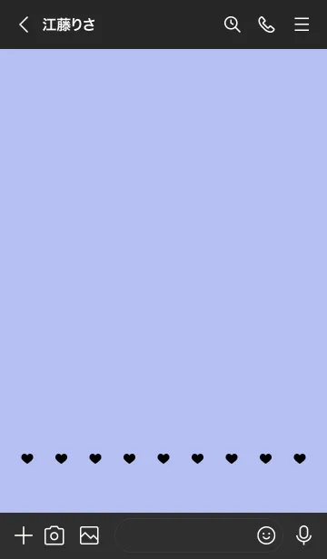 [LINE着せ替え] ねことハート(pastel:08)の画像3