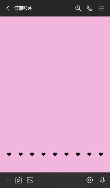 [LINE着せ替え] ねことハート(pastel:10)の画像3