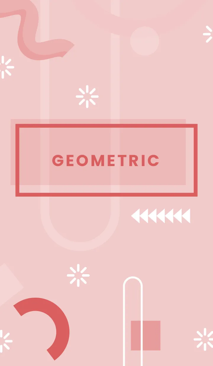 [LINE着せ替え] Flat Geometric Beauty Bushの画像1