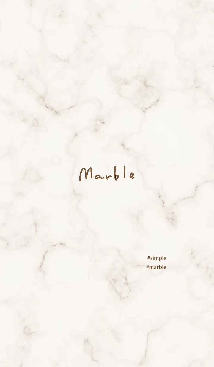 [LINE着せ替え] marble3♦ブラウン03_1の画像1