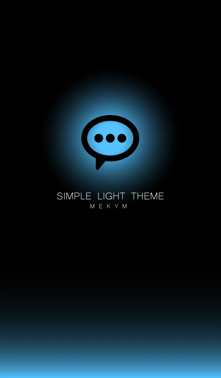 [LINE着せ替え] SIMPLE LIGHT ICON-GRADATION 6の画像1