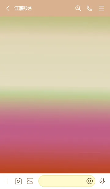 [LINE着せ替え] シンプル グラデーション _15の画像3