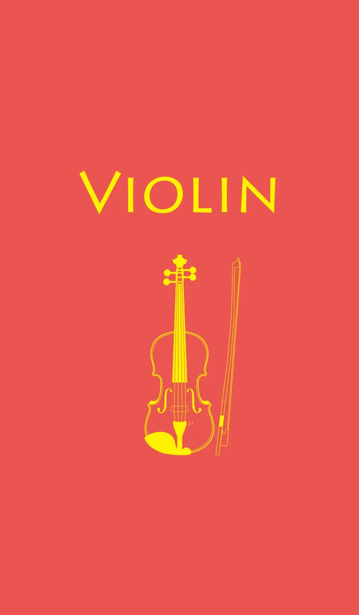 [LINE着せ替え] バイオリン ポピーレッドの画像1