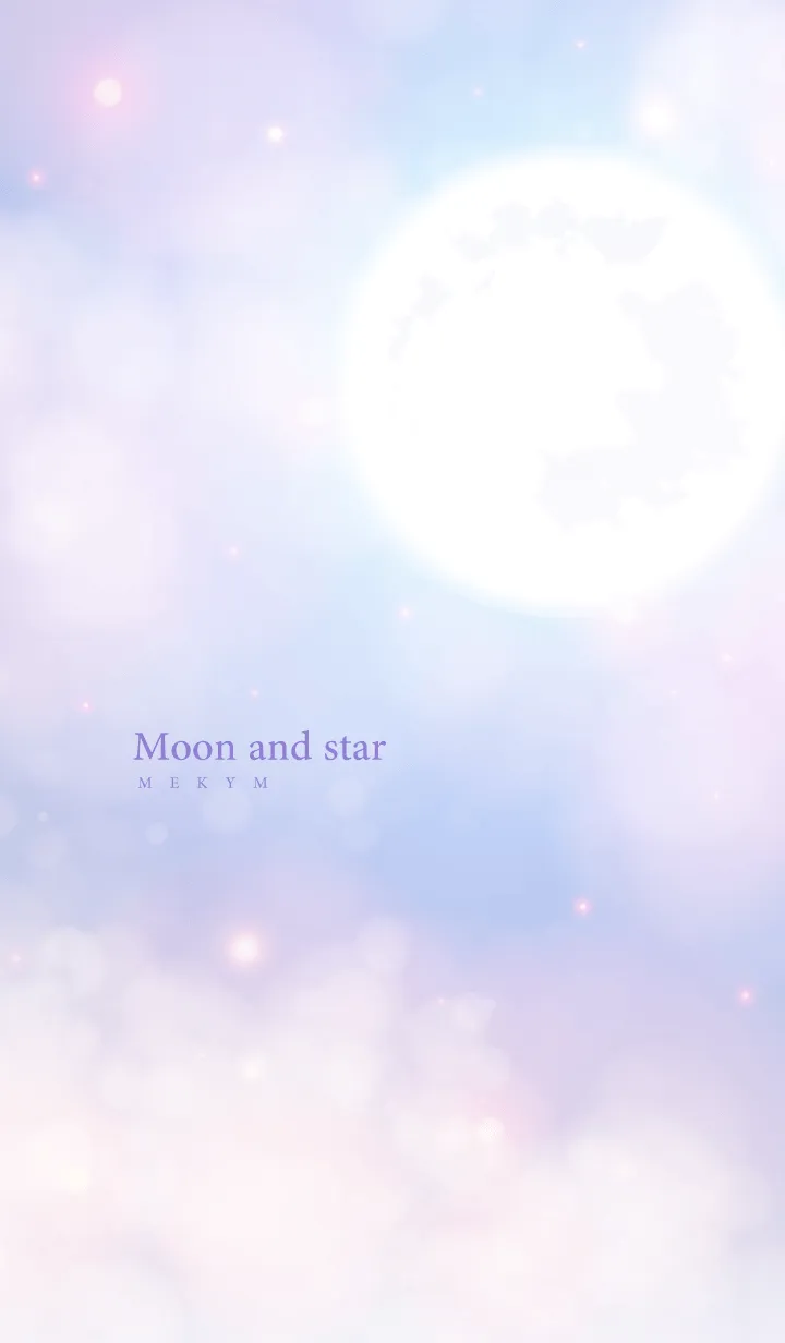 [LINE着せ替え] Moon And Star.PURPLE 24の画像1