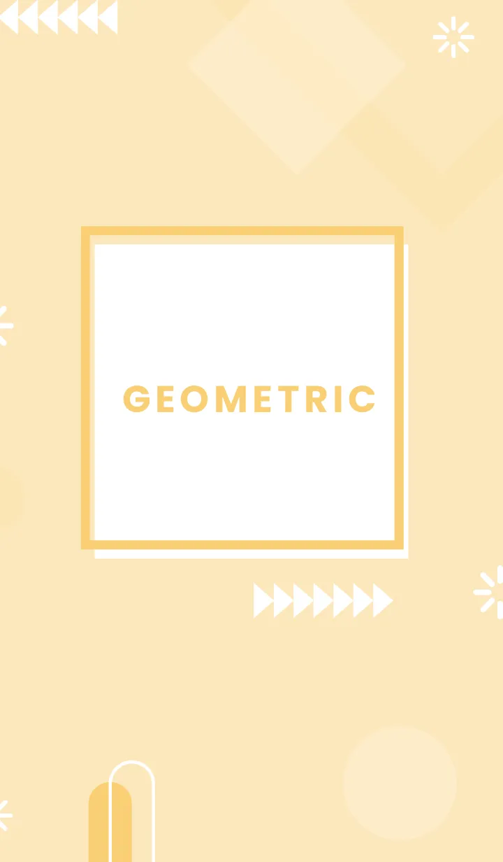 [LINE着せ替え] Flat Geometric Banana Maniaの画像1