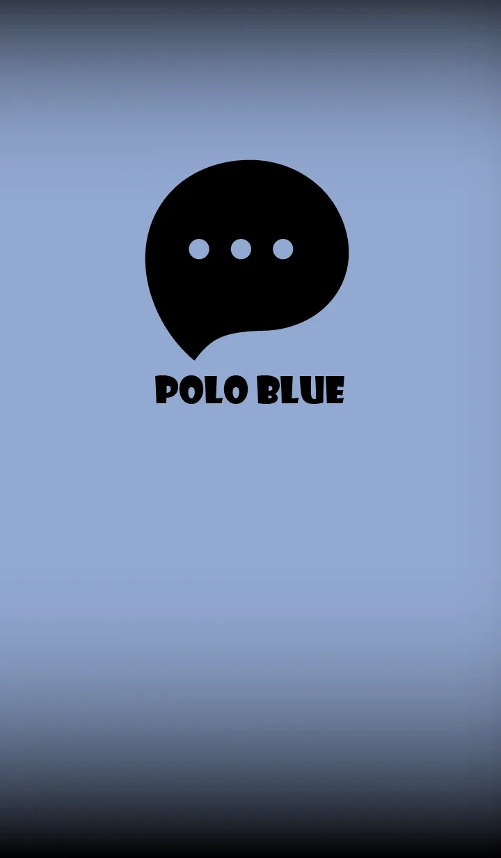 [LINE着せ替え] Polo Blue And Black V.2 (JP)の画像1