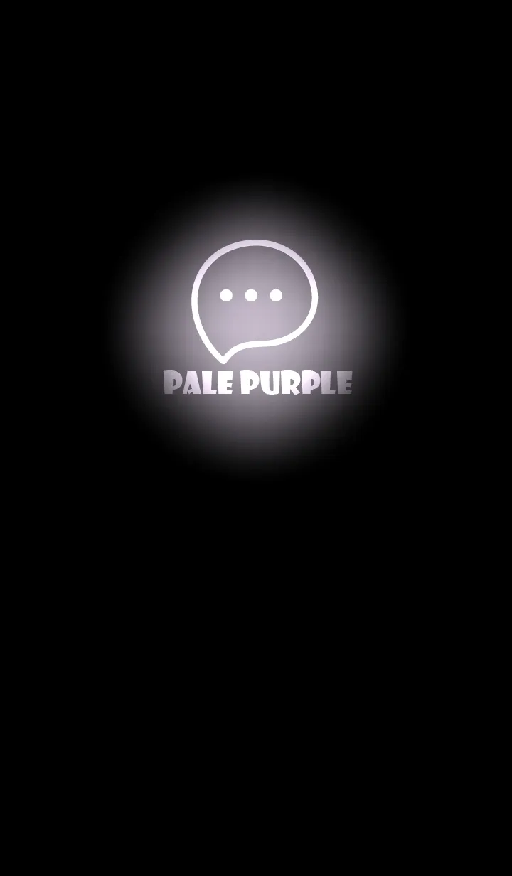 Pale Purple Neon Theme V2 (JP)の着せ替えメイン画像