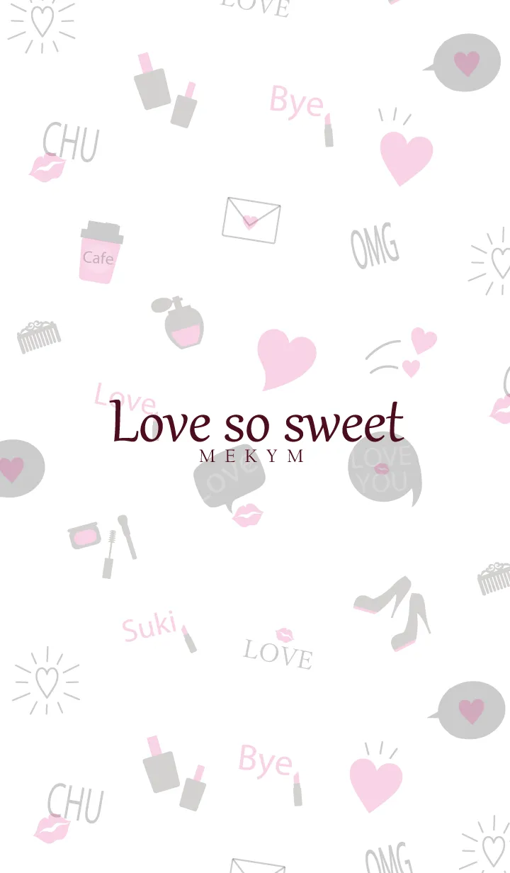 [LINE着せ替え] Love so sweet-MEKYM 8の画像1