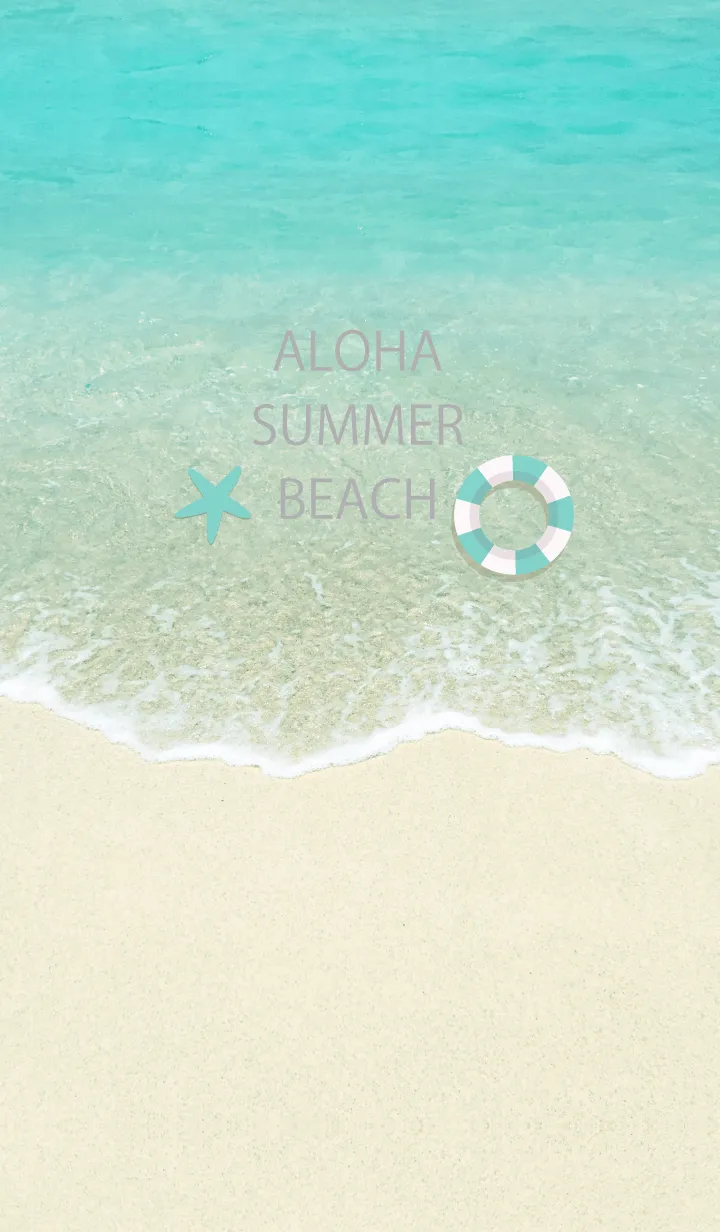 [LINE着せ替え] ALOHA SUMMER BEACH..89の画像1