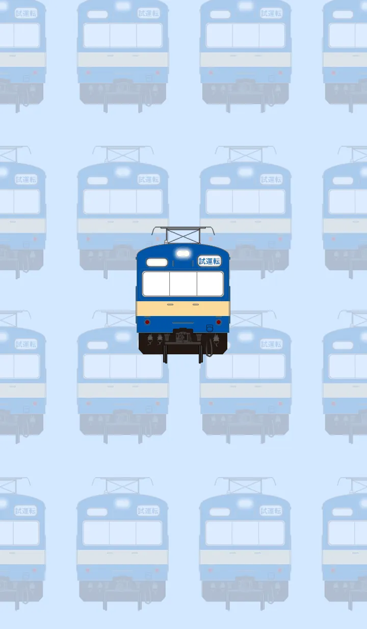 [LINE着せ替え] 懐かしい日本の電車（保線用）の画像1