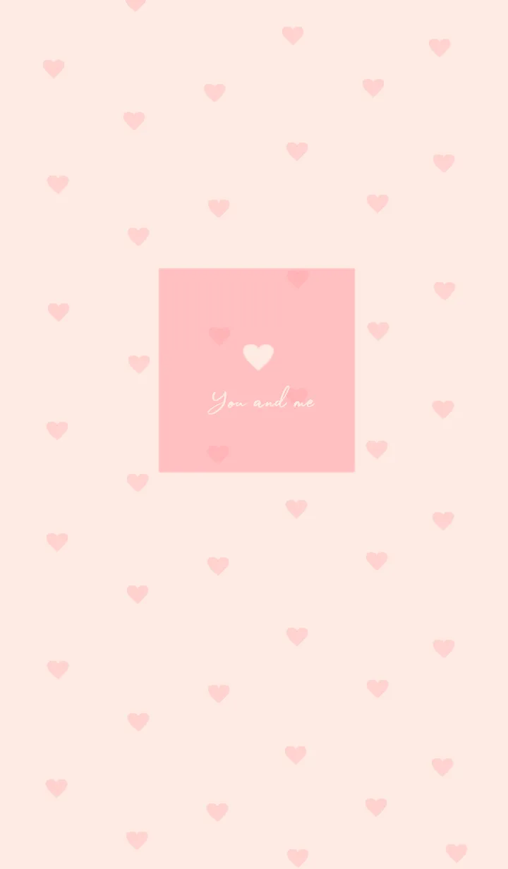 [LINE着せ替え] pattern_heart #babypinkの画像1