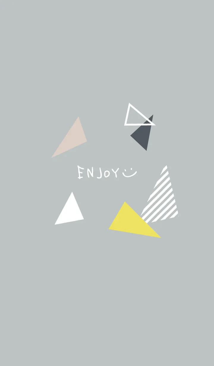 [LINE着せ替え] オシャレ 三角11の画像1