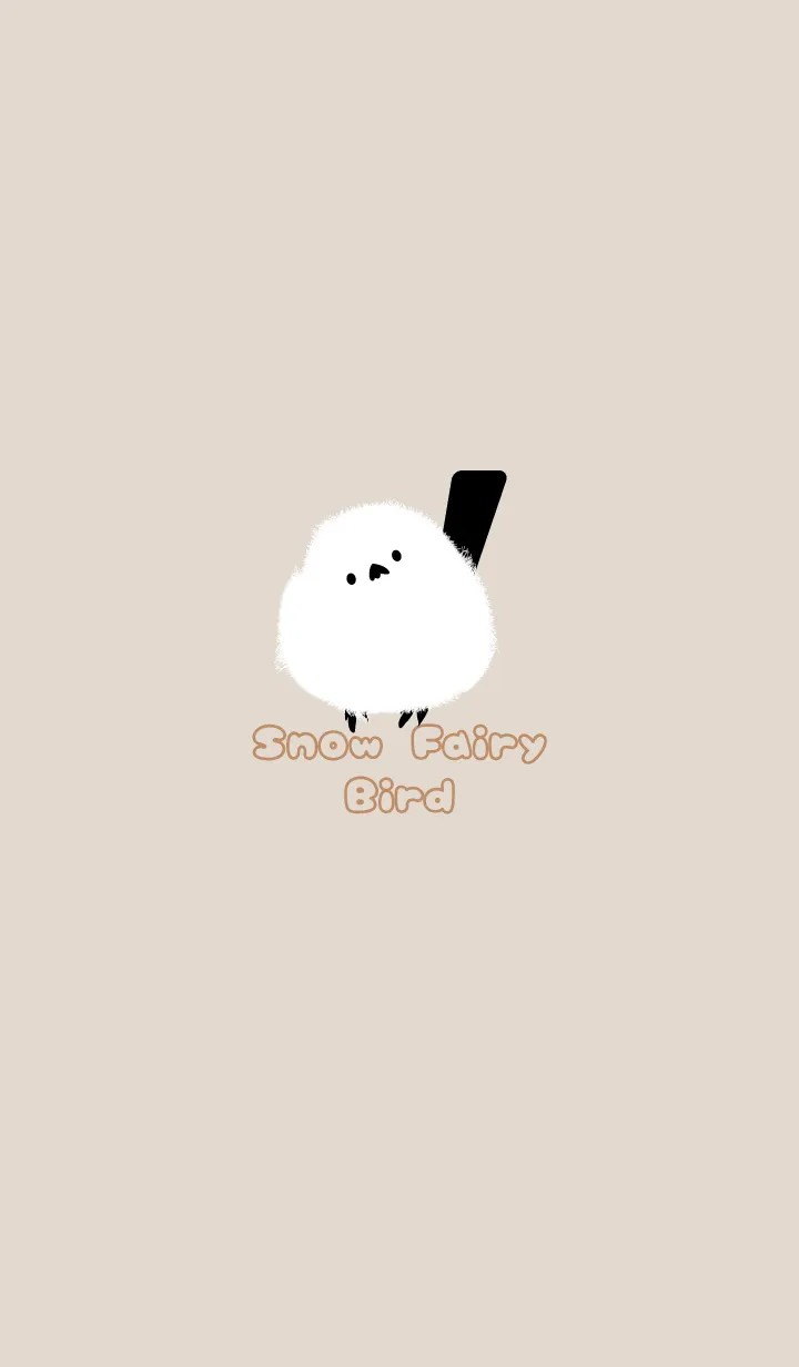 [LINE着せ替え] Snow Fairy Bird..83の画像1