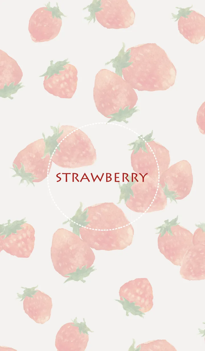 [LINE着せ替え] イチゴみるくの画像1