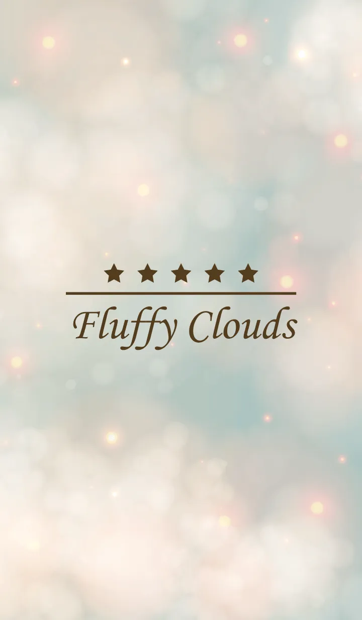 [LINE着せ替え] Fluffy Clouds RETRO 29の画像1