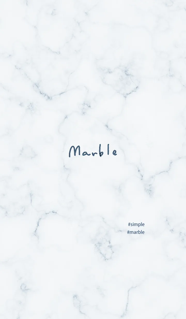 [LINE着せ替え] marble3♦ブルー07_1の画像1